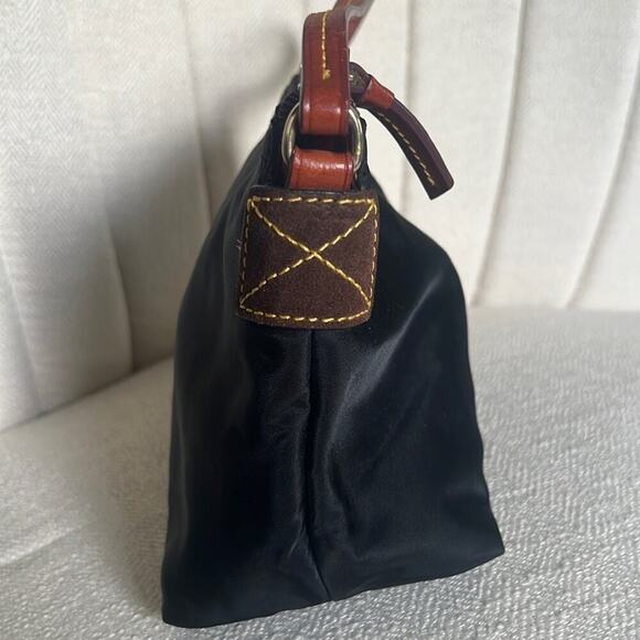 Dooney & Bourke Women’s Casual Black Nylon and Leather Handbag - Picture 8 of 16